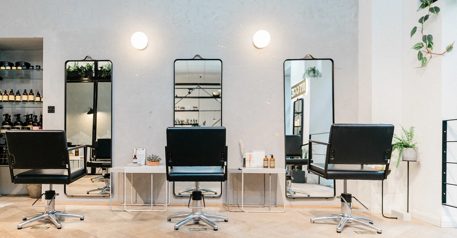 Hygge hair salon in Belgravia at SMUK London Hygge hair salon in Belgravia at SMUK London