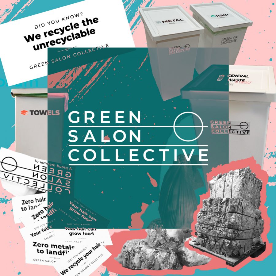 Waste recycling at SMUK Salon in London Waste recycling at SMUK Salon in London