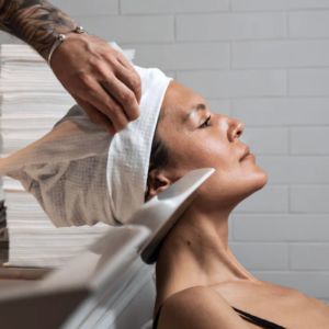 biodegradable towels at SMUK London Salon