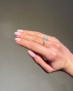pink nude nails at SMUK London