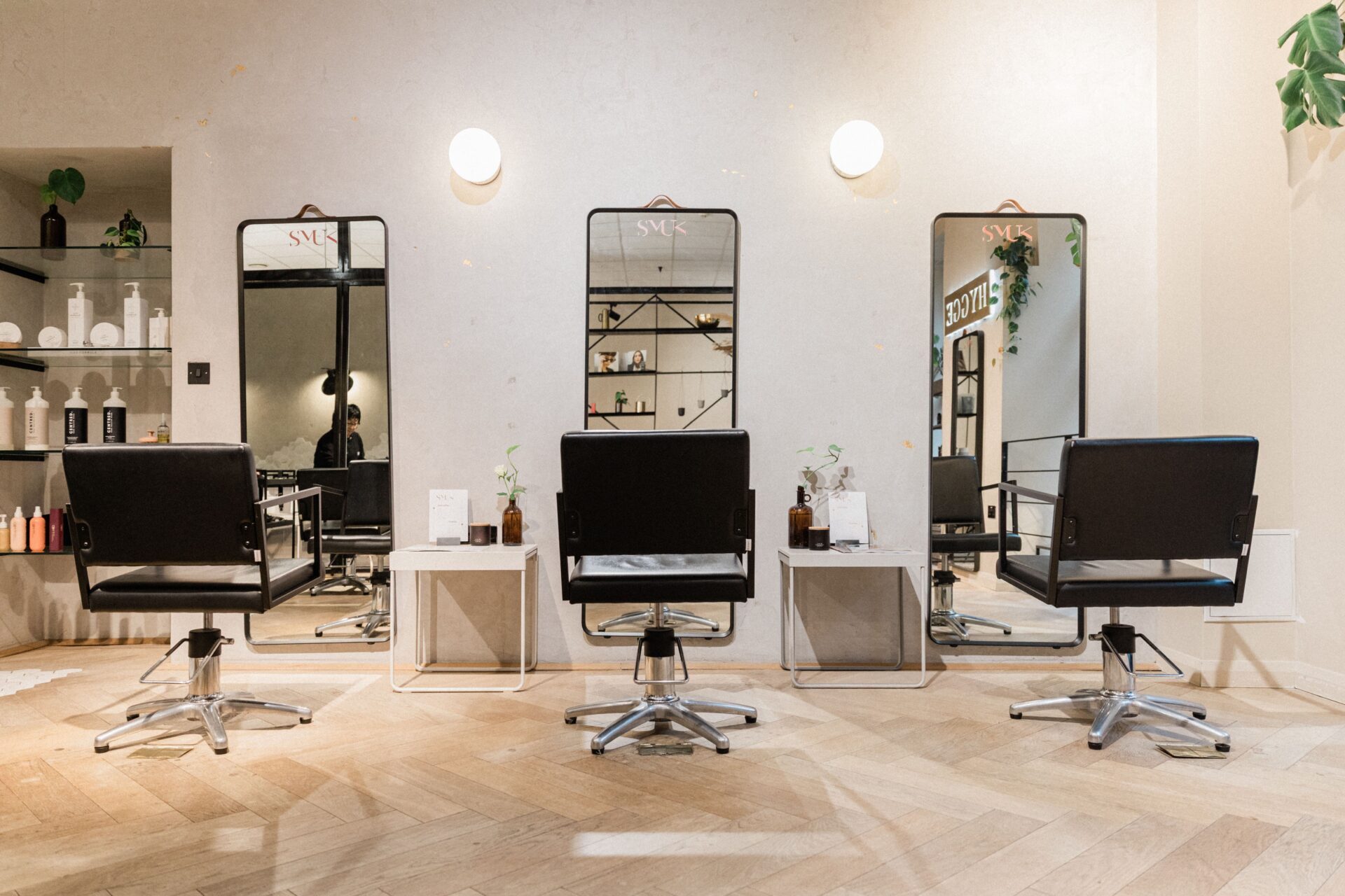 Hygge hair salon in Belgravia at SMUK London Hygge hair salon in Belgravia at SMUK London